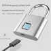 Fingerprint Padlock Waterproof